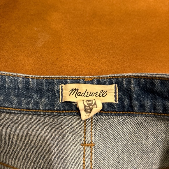 Madewell Perfect Vintage Jean DM7250 Size 25 High Rise Straight Leg Denim - Picture 2 of 6